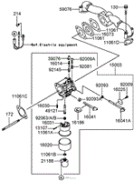 CARBURETOR ASSEMBLY KAWASAKI FH580V-CS13-R