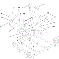 HEIGHT-OF-CUT HANDLE AND PLATE ASSEMBLY