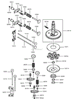 VALVE AND CAMSHAFT ASSEMBLY KAWASAKI FH580V-CS13-R