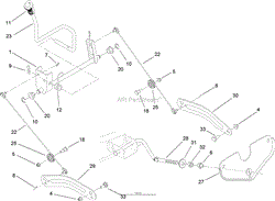 DECK LIFT ARM ASSEMBLY