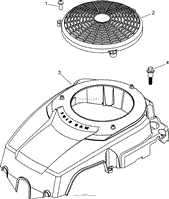 BLOWER HOUSING ASSEMBLY KOHLER SV590-0019