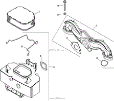 AIR INTAKE AND FILTRATION ASSEMBLY KOHLER SV720-0029