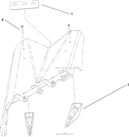 DEFLECTOR ASSEMBLY NO. 93-7695