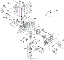 LH HYDRO TRANSAXLE ASSEMBLY NO. 112-4760