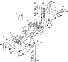 RH HYDRO TRANSAXLE ASSEMBLY NO. 112-4761