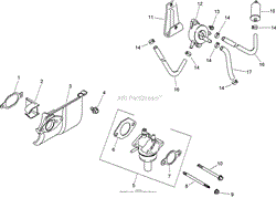 FUEL SYSTEM ASSEMBLY KOHLER SV610-0020