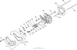 HEAD, VALVE AND BREATHER ASSEMBLY KOHLER SV610-0020