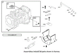 CYLINDER ASSEMBLY BRIGGS AND STRATTON 31G777-0121-E1