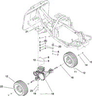 HYDRO TRANSAXLE ASSEMBLY