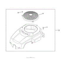 BLOWER HOUSING ASSEMBLY KOHLER SV590-0213