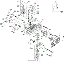 RH HYDRO ASSEMBLY NO. 110-6771