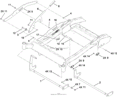 Sinotruk HOWO A7 Truck Part Clutch Pedal Bracket