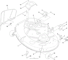 42 INCH DECK ASSEMBLY