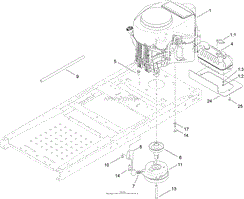 ENGINE AND CLUTCH ASSEMBLY