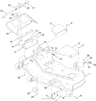 Toro 74842, TITAN ZX5420 Zero-Turn-Radius Riding Mower, 2012