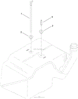 MULTI LAYER FUEL TANK ASSEMBLY NO. 117-7352