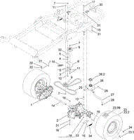 TRACTION DRIVE ASSEMBLY