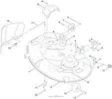 42 INCH DECK ASSEMBLY