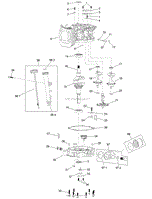 CRANKCASE ASSEMBLY ENGINE ASSEMBLY NO. 127-9358