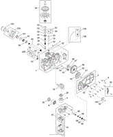 LEFT HAND HYDRO TRANSAXLE ASSEMBLY NO. 119-3350