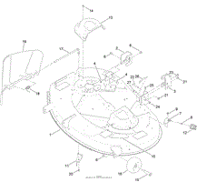 42 INCH DECK ASSEMBLY