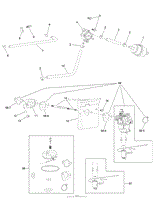 FUEL SYSTEM ASSEMBLY ENGINE ASSEMBLY NO. 121-0412