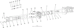 PISTON AND CYLINDER HEAD ASSEMBLY ENGINE ASSEMBLY NO. 121-0412