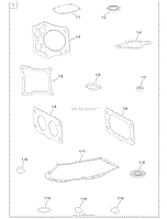 GASKET AND SEAL KIT ENGINE ASSEMBLY NO. 127-9041