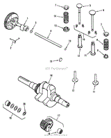 KOHLER CAMSHAFT, CRANKSHAFT &amp; VALVES