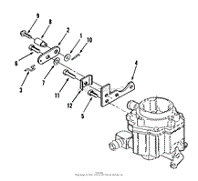 ONAN CHOKE LINKAGE