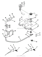 ONAN THROTTLE CHOKE AND FUEL CONTROLS