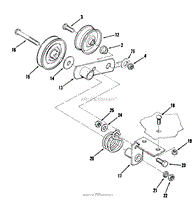 CLUTCH, BRAKE AND SPEED CONTROL LINKAGE(2)