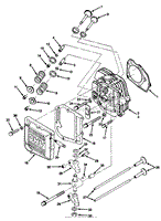 14HP ENGINE CYLINDER HEAD &amp; VALVES ASSEMBLY