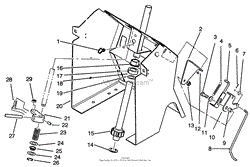 STEERING SHAFT AND INDICATOR ASSEMBLY