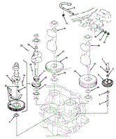 14HP ENGINE CRANKSHAFT &amp; CAMSHAFT ASSEMBLY