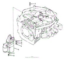 14HP ENGINE STARTER ASSEMBLY