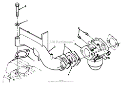 14HP ENGINE CARBURETOR ASSEMBLY