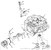 14HP ENGINE CYLINDER BLOCK ASSEMBLY