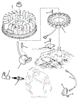 14HP ENGINE IGNITION ASSEMBLY