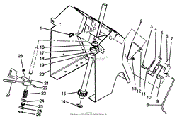 STEERING SHAFT AND INDICATOR ASSEMBLY