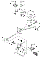 BRAKE AND CLUTCH LINKAGE