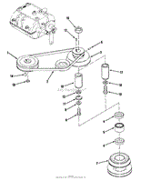 DRIVE BELT AND PULLEYS