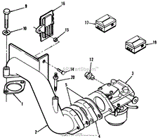 12HP ENGINE CARBURETOR ASSEMBLY