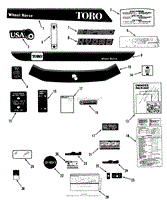 DECAL &amp; MISCELLANEOUS PARTS ASSEMBLY