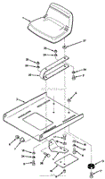 SEAT ASSEMBLY (212-5 &amp; 212-H)