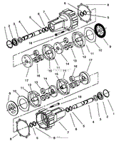 TRANSMISSION EATON MODEL 751-042