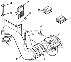 12HP ENGINE CARBURETOR ASSEMBLY