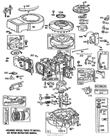 ENGINE BRIGGS AND STRATTON MODEL 281707-0226-01(2)