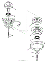 ENGINE PULLEY &amp; PTO CLUTCH ASSEMBLY