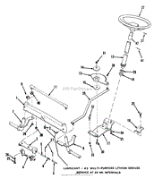 FRONT AXLE &amp; STEERING ASSEMBLY